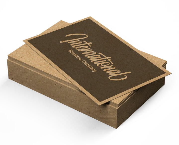 Kraft Business Cards Kraft Paper Business Cards