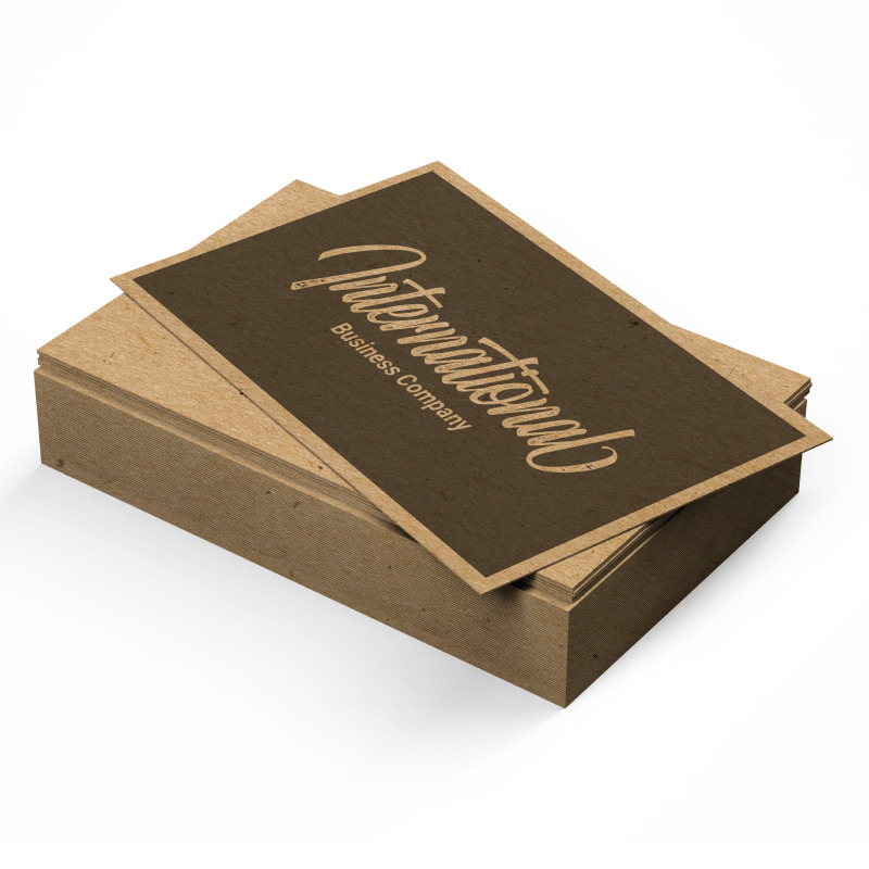 kraft-paper-business-cards-highridge-graphics