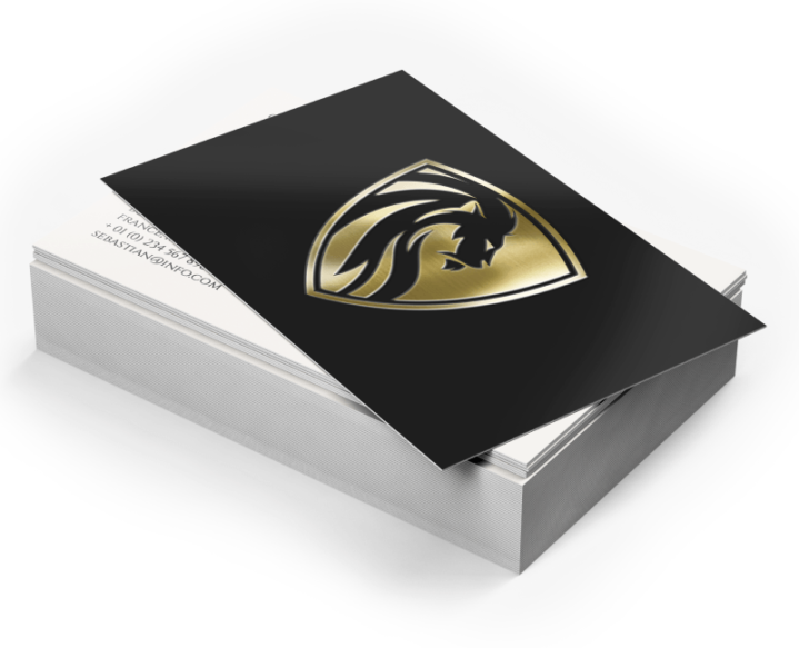 Metallic Foil Business Cards Metallic Foil Business Cards