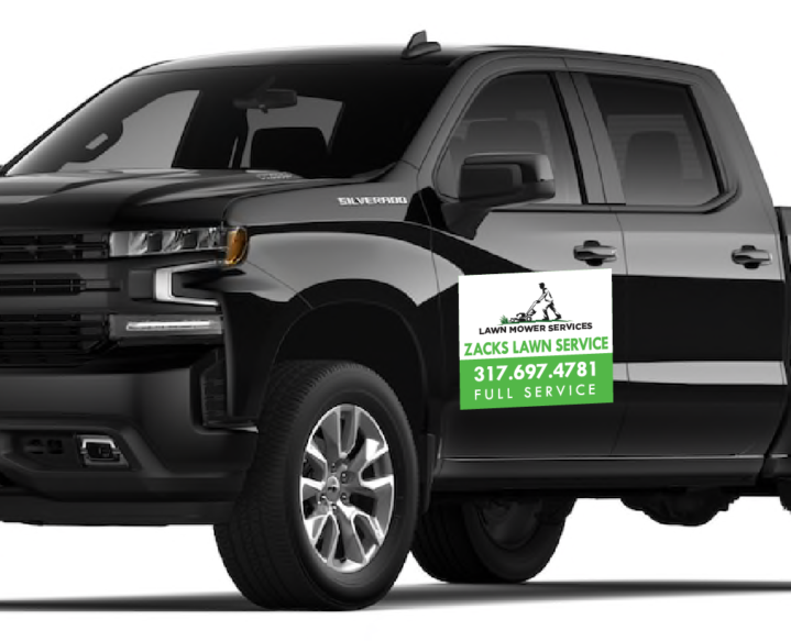 Custom Print Square Vehicle Magnet