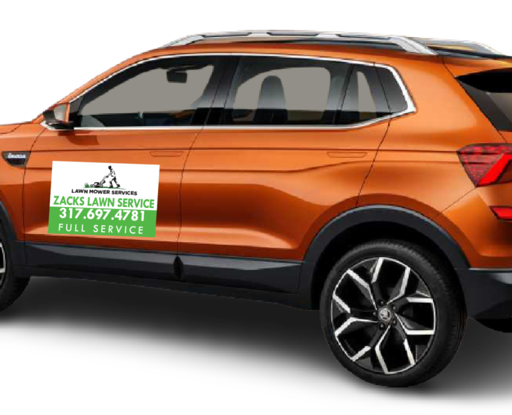 Custom Printed Rectangle Vehicle Magnets