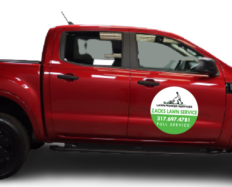 Truck Magnets Custom Printed Round Vehicle Magnets