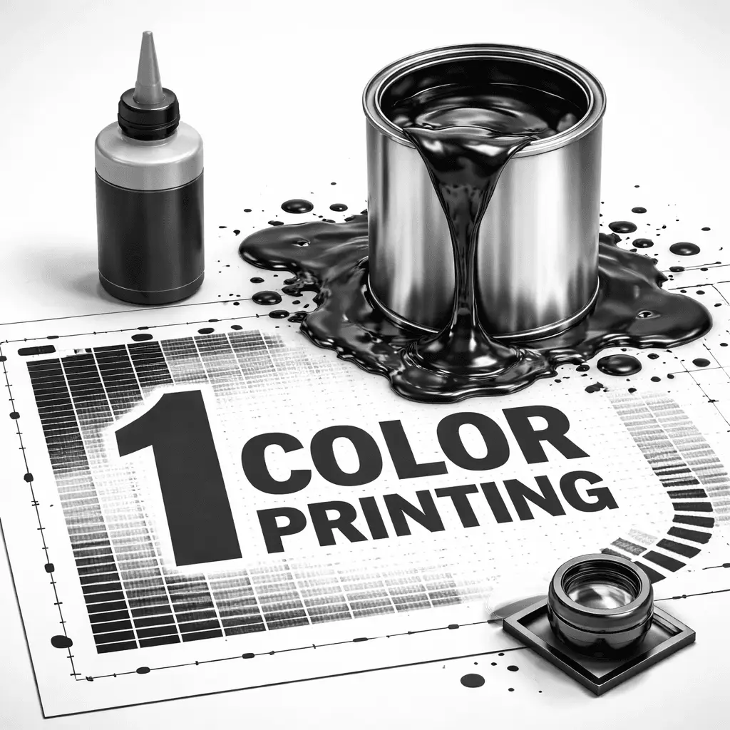 Booklets/Catalogs 1 color custom postcard printing