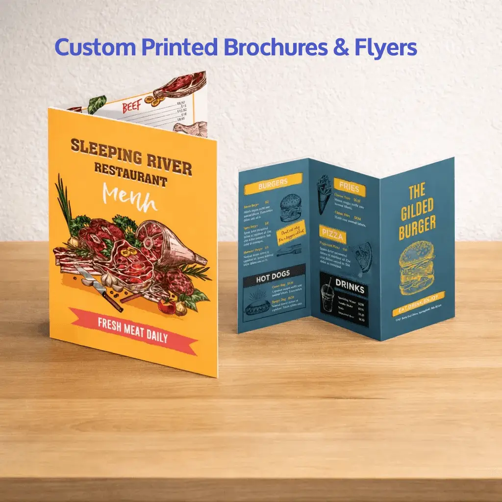 Custom printed Brochures Morganton NC print shop serving Burke County