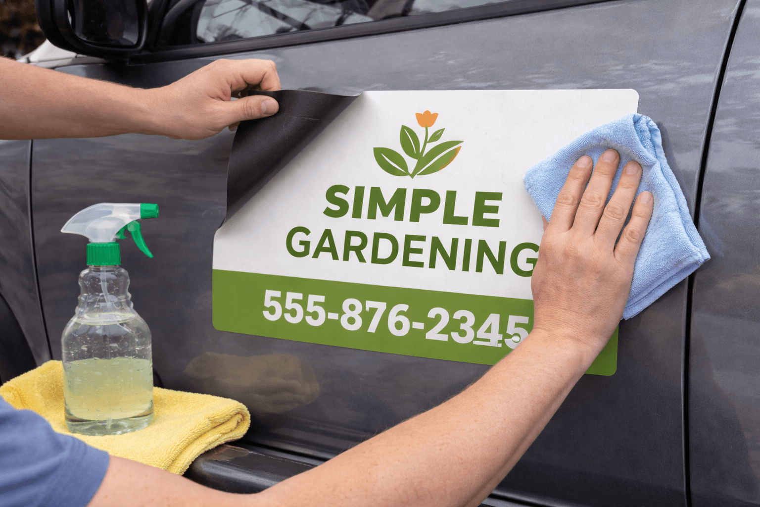 Custom printed vehicle magnets for cars