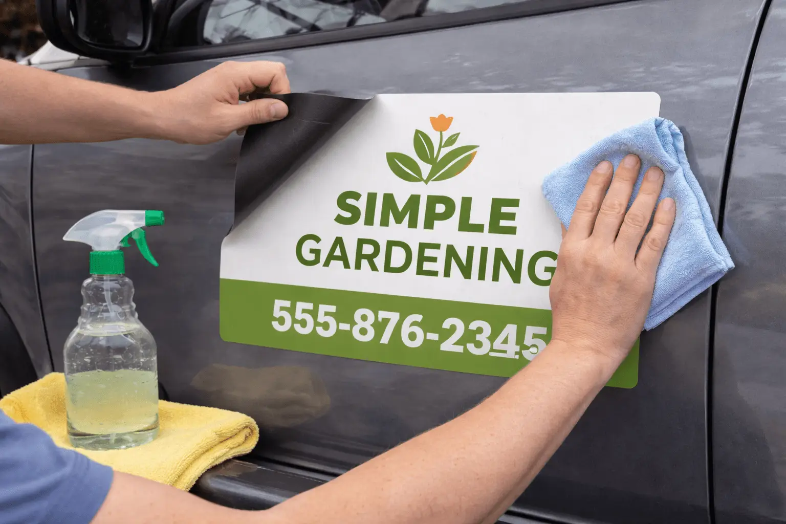 Custom printed vehicle magnets for cars