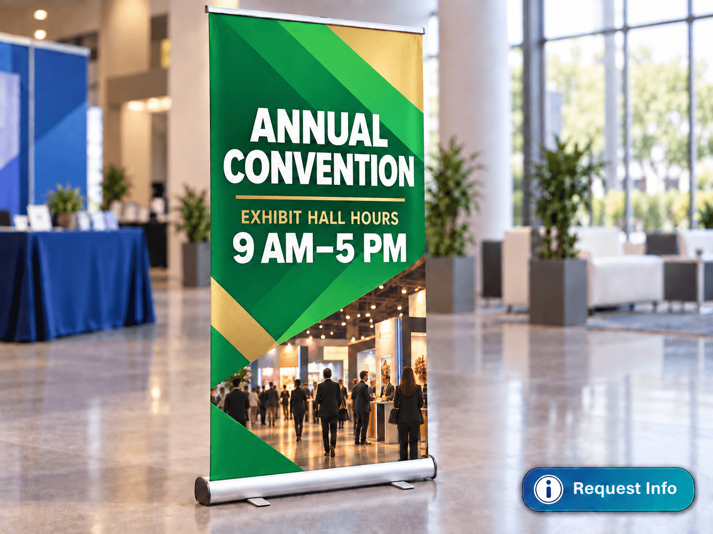 Banners Custom printed retractable banner stand for trade shows